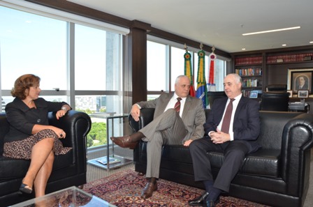 Presidente do TJRS em exercício visita OAB/RS